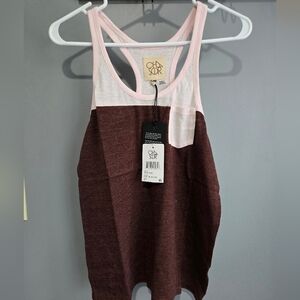 NWT CHASER PEARL & MULBERRY Tank Top, Size Medium